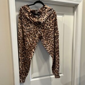 Leopard Print Women's Sweater